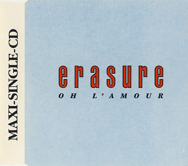 Erasure - Oh L' Amour (UK Cd single)  - Used