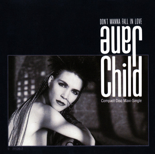 Jane Child - Don't Wanna Fall in Love (US Maxi-CD single) Used