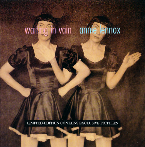 Annie Lennox - Waiting In Vain / No More I Love You's (Limited Edition + 4 exclusive cards) CD single -Used