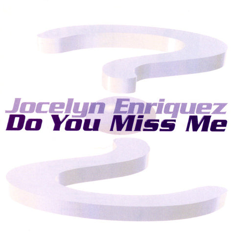 Jocelyn Enriquez - Do You Miss Me (US CD single Used)