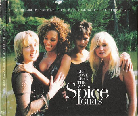 Spice Girls - Holler / Let Love Lead The Way + 4 photo cards (Import CD single) Used