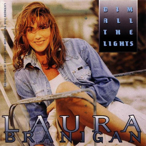 Laura Branigan - Dim All The Lights (US Promo CD Single) Used