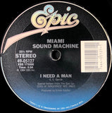 Miami Sound Machine (Gloria Estefan) I NEED A MAN - 12" Single LP Vinyl - Used