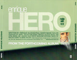 Enrique Ingelsias - HERO (Promo  1-track CD single) used