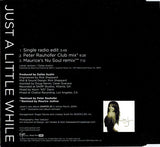 Janet Jackson - Just A Little While (Import CD single) Used