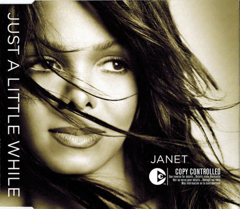 Janet Jackson - Just A Little While (Import CD single) Used