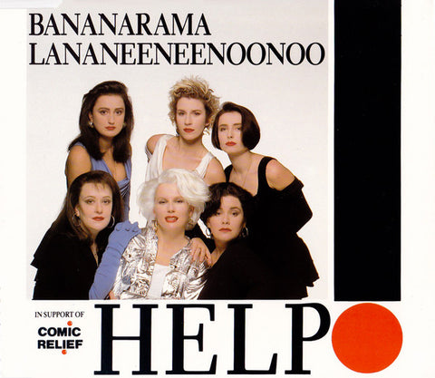 Banananrama - Help  (Comic Relief Import CD Single) Used