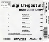 Gigi D'Agostino - New Year's Day (Import CD single) used