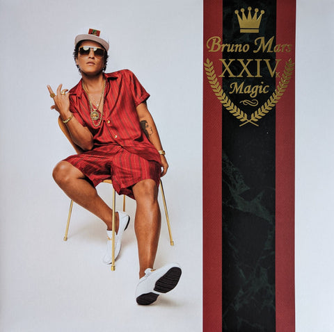 Bruno Mars - XXIVK Magic Limited GOLD Vinyl LP - New