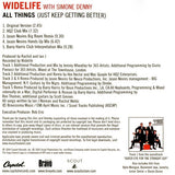 Widelife with Simone Denny - All Things (just keep getting better) Queer Eye Theme - Import Remix CD single - Used