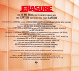 Erasure -- In My Arms / Rapture (CD2) Import CD single - Used