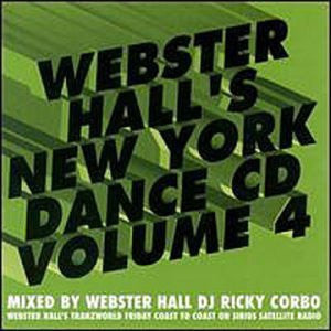Webster Hall's New York Dance CD Volume 4 (Various) CD - Used