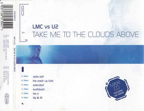 LMC vs U2 - Take Me To The Clouds Above (Import Remix CD single) Used