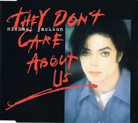 Michael Jackson – They Don't Care About Us (Import CD REMIX single) Used