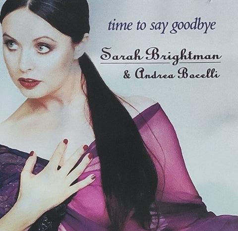 Sarah Brightman & Andrea Bocelli – Time To Say Goodbye CD Single - Used