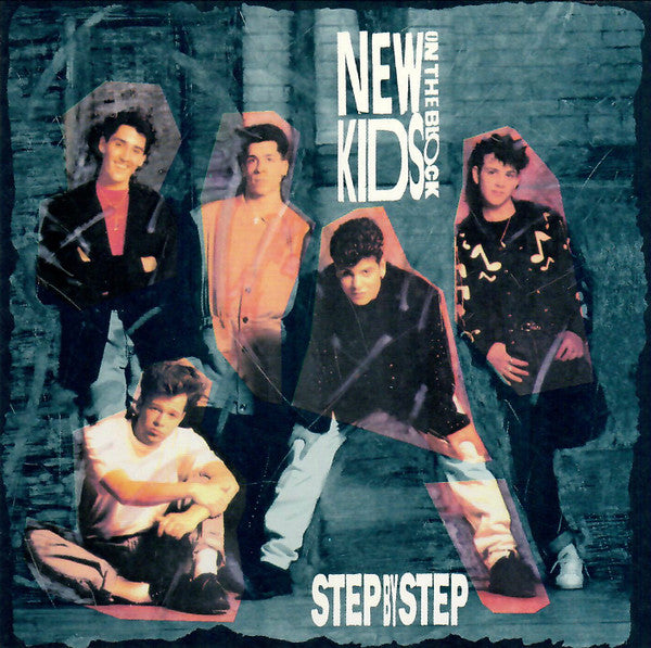 New Kids On The Block ‎– Step By Step (US Maxi-CD single) Used