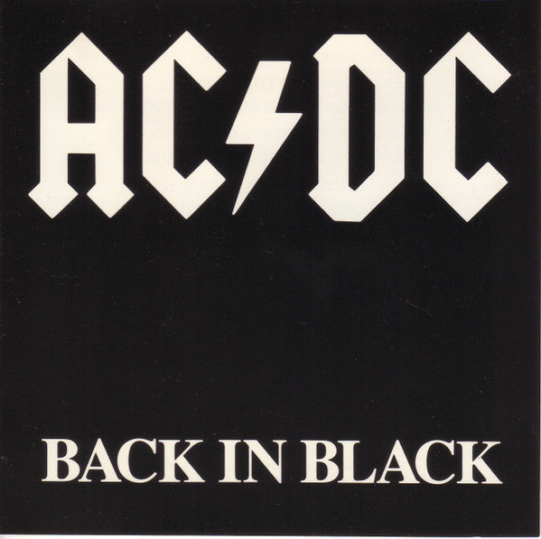 AC / DC. - Back In Black (Canada) CD - Used