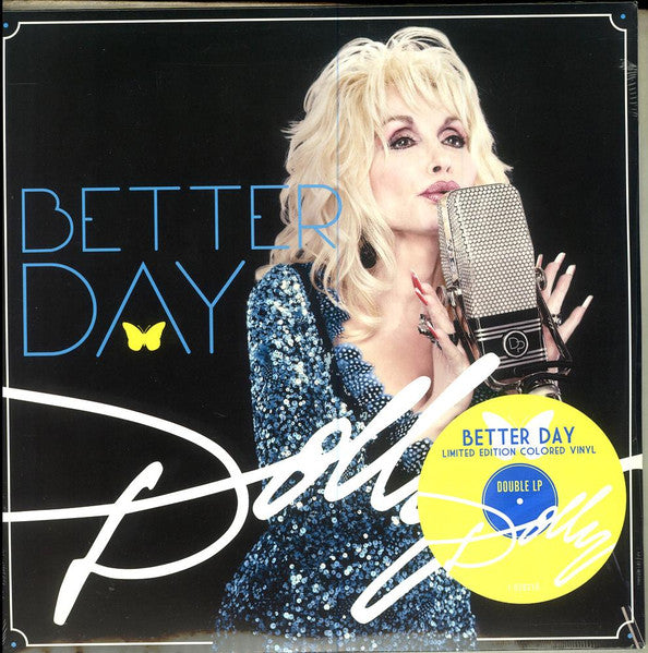 Dolly Parton – Better Day (Limited Edition YELLOW Colored Vinyl 2xLP - New  (USA Orders OnLY)!~