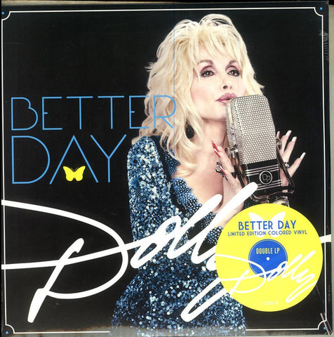 Dolly Parton – Better Day (Limited Edition YELLOW Colored Vinyl 2xLP - New  (USA Orders OnLY)!~
