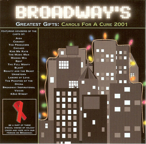Broadway's Carols For A Cure 2001   (Various) 2xCD