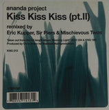 Ananda Project – Kiss Kiss Kiss (Pt. II) 12" Single LP Vinyl - Used