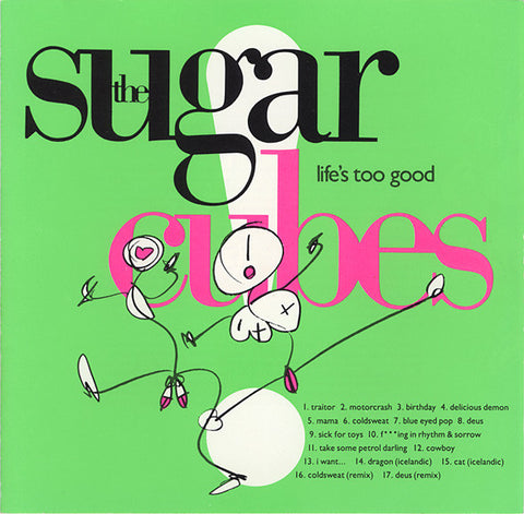 The Sugarcubes  (ft: Bjork) - life's too good CD - Used