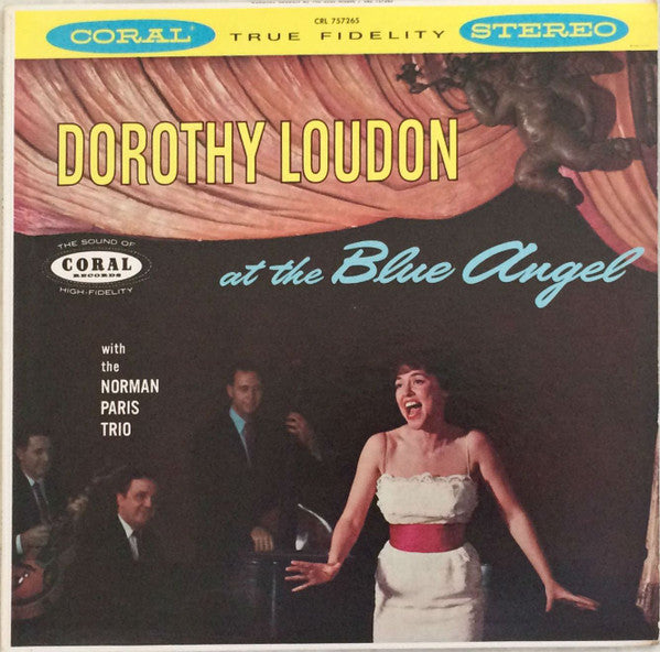 Dorothy Loudon at the Blue Angel LP Vinyl ( 1959) LIVE - used