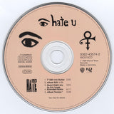 Prince -  I Hate U (The Hate Experience) (Import CD single) Used