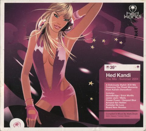 Hed Kandi The MIX Summer 2004(Import 3CD) Used