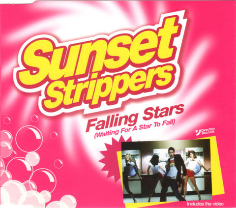Sunset Strippers - Falling Stars (waiting for a star to fall) Import CD single - Used