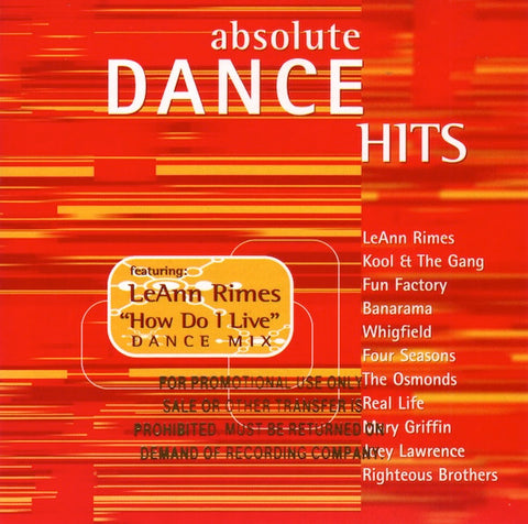 Absolute Dance Hits (Various) CD - Used