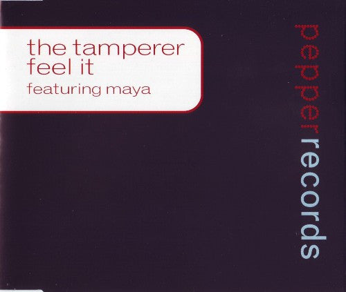 The Tamperer ft: Maya -- FEEL It (UK CD single) Used