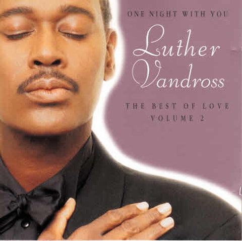 Luther Vandross - One Night With You  The Best Of Love volume 2 CD - Used