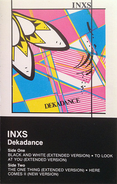 INXS  - Dekadance (mixes) Cassette tape - used