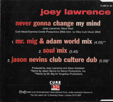 Joey Lawrence - Never Gonna Change My Mind (Import CD single) Used