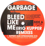Garbage = Bleed Like Me (The Eric Kupper Remixes) (Promo 12" single) LP Vinyl - Used