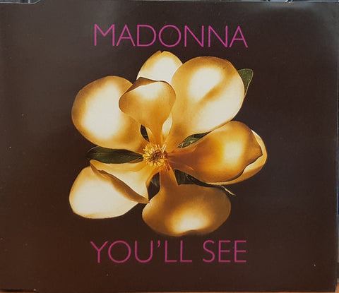 Madonna -You'll See / Rain  (Import CD Single) Used