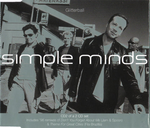 Simple Minds - Glitterball / Don't You Forget About Me '98  (Import CD single) CD2 Used