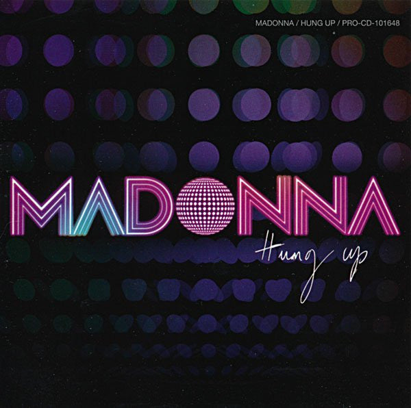 Madonna - HUNG UP (2 track PROMO CD single) Used