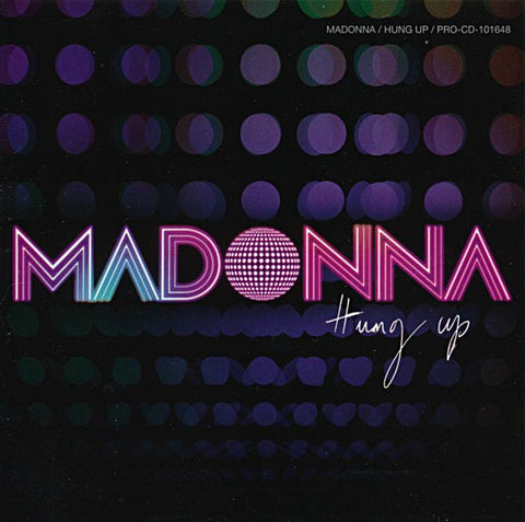 Madonna - HUNG UP (2 track PROMO CD single) Used