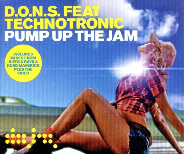 D.O.N.S feat. Technotronic  - Pump Up The Jam  (Import CD single) Used