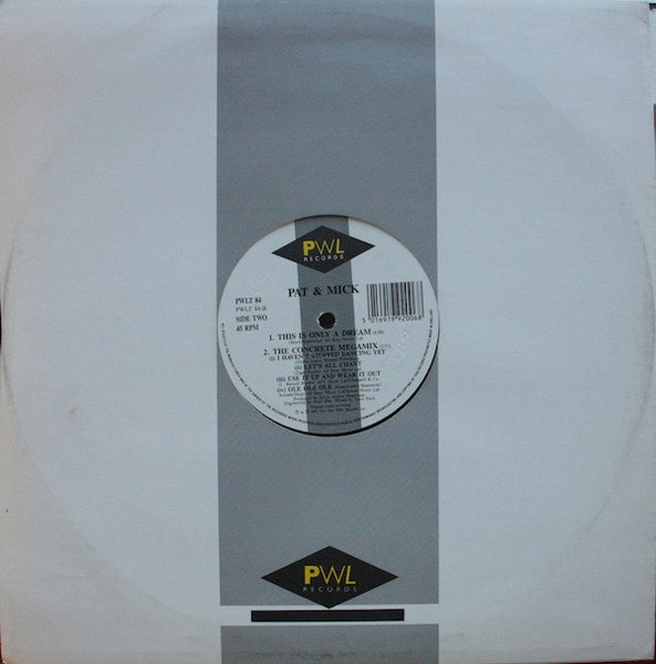 Pat & Mick - The Concrete Megamix 12"  UK Vinyl LP - Used