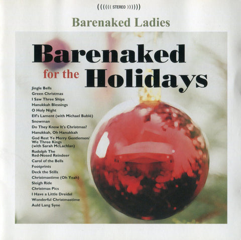 Barenaked Ladies- Barenaked for the Holidays CD - Used