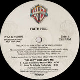 Faith Hill - THE WAY YOU LOVE ME (PROMO) 12" SINGLE  LP Vinyl - Used