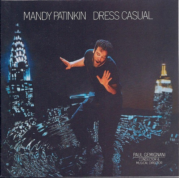 Mandy Patinkin – 2 used CDs " Experiment" & " Dress Casual" Used