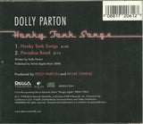 Dolly Parton - Honky Tonk Songs (PROMO CD single) Used