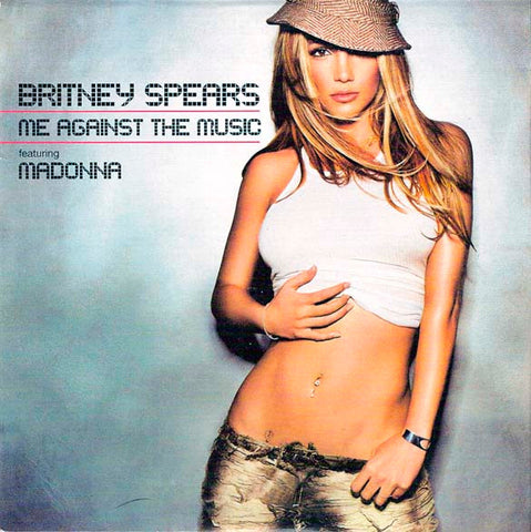 Britney Spears ft: Madonna - Me Against The Music (PROMO CD Single) Used