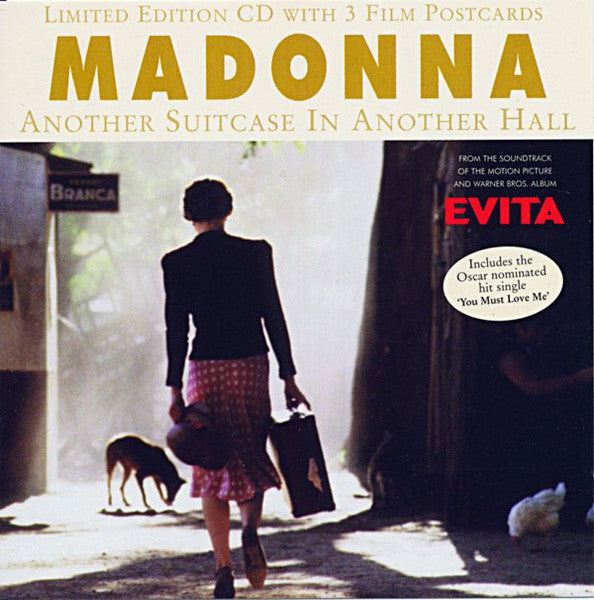 Madonna - Another Suitcase In Another Hall (Import CD single) with 3 Film Postcards - Used