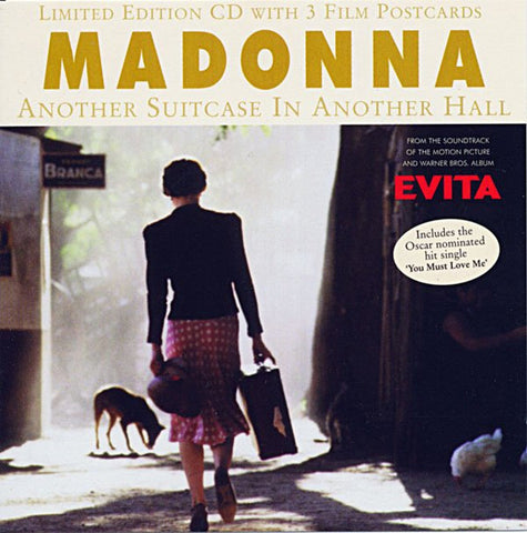 Madonna - Another Suitcase In Another Hall (Import CD single) with 3 Film Postcards - Used