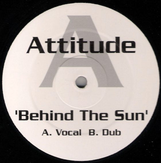 Attitude vs. Madonna - Justify My Love (behind the sun mixes) 12" single White Label LP Vinyl - Used